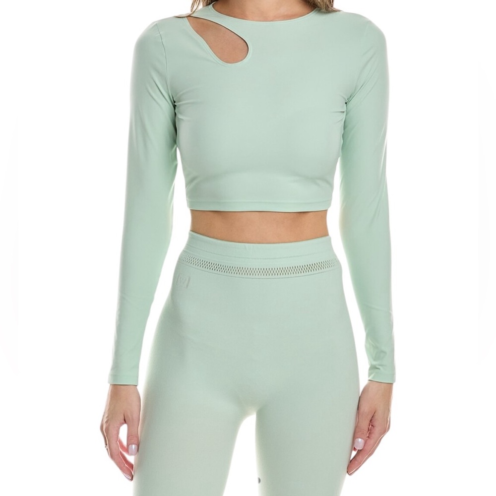 Wolford Mint Green Leggings and Top